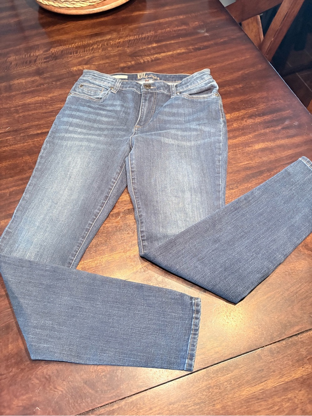 Kut from the Kloth Medium Blue Skinny Jeans